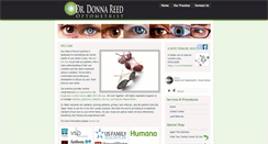 Desktop Screenshot of drdonnareed.com